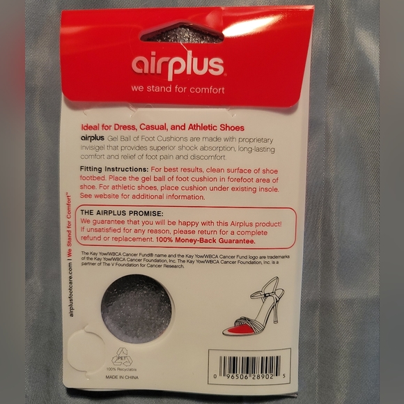Airplus gel ball of foot cushions - one pair - Picture 2 of 3